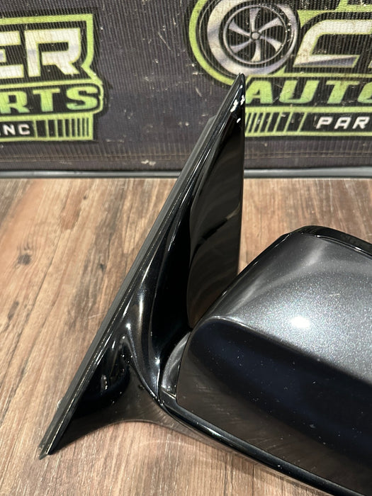 2011 BMW 550i F10 5 SERIES LEFT DOOR MIRROR GRAPHITE METALLIC (A90) *PAINT/READ