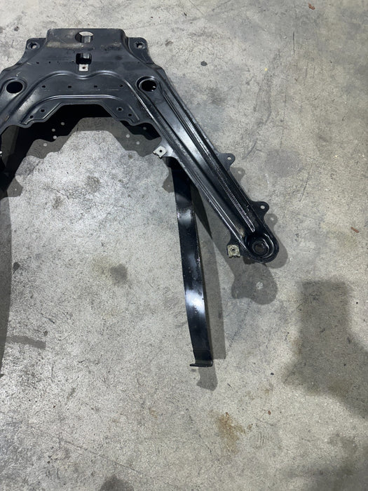 2014 PORSCHE 911 TURBO S FUEL TANK LOWER SUPPORT BRACE BRACKET OEM 99150423302