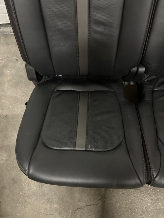 2020-2022 FORD F250 F350 F450 PLATINUM BLACK LEATHER REAR SEATS OEM *READ*