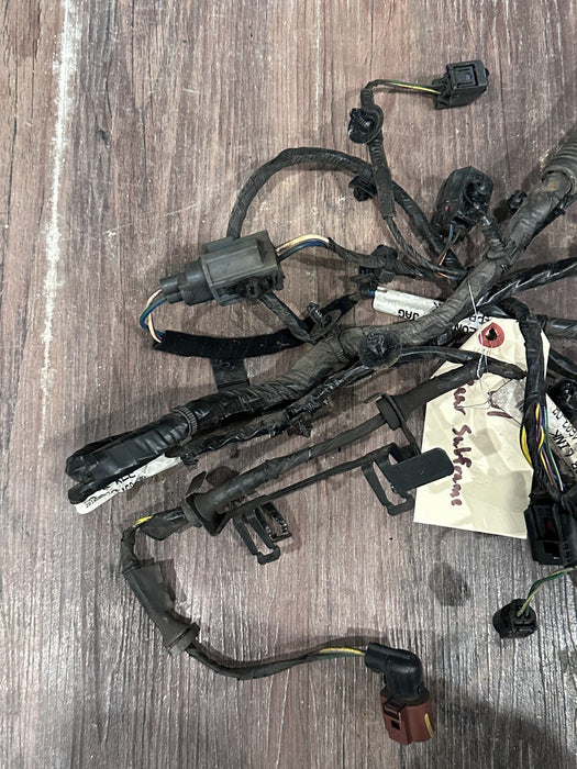 2015 JAGUAR F TYPE R REAR SUBFRAME WIRING HARNESS EX53 9L468 HB OEM