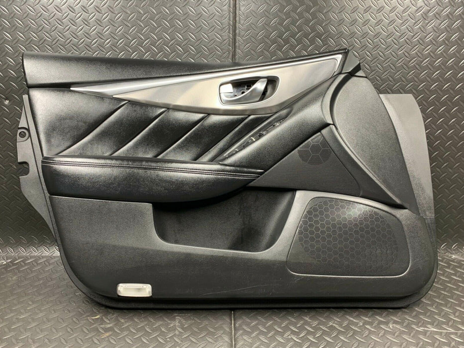 2014-2018 INFINITI Q50 OEM RH DOOR PANEL WITH WINDOW SWITCH