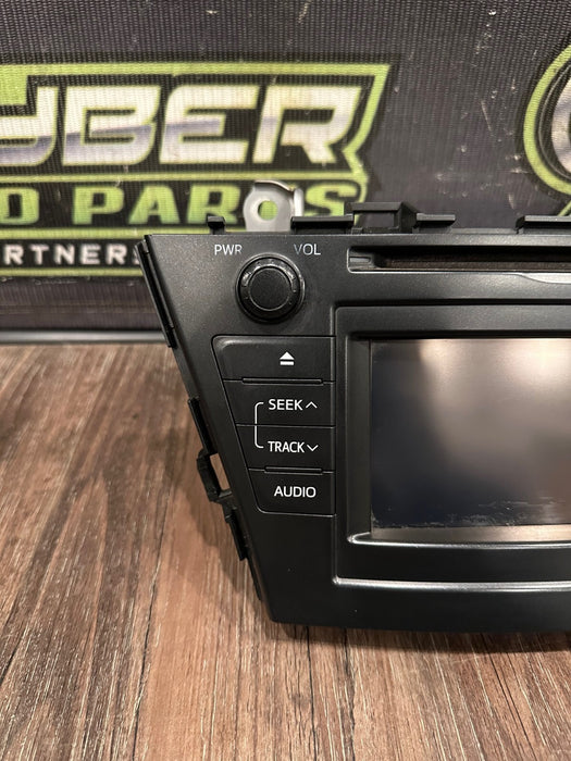 2014 TOYOTA PRIUS V NAVI SCREEN & RADIO HEAD UNIT ASSEMBLY OEM 86140-47010 *READ