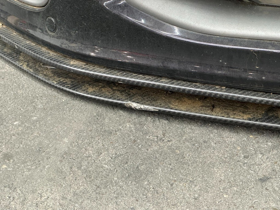 2014 2015 AUDI R8 PLUS FRONT BUMPER COMPLETE ASSEMBLY OEM GENUINE BLACK