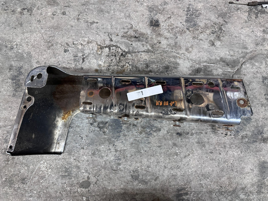 2017-2019 FORD F250 F350 REAR RIGHT CHROME BUMPER CORNER OEM *FLAWS/DENT #9*