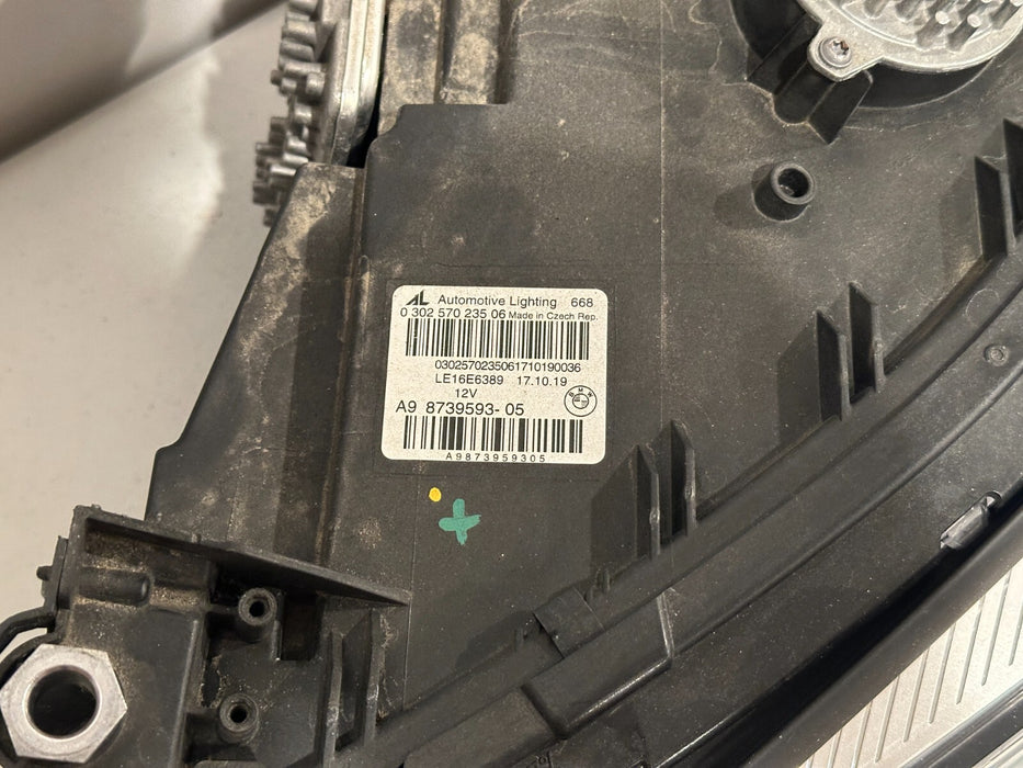 2020 2021 2022 BMW M8 840i 850i G14 G15 DRIVER LEFT HEADLIGHT LASER COMPLETE OEM
