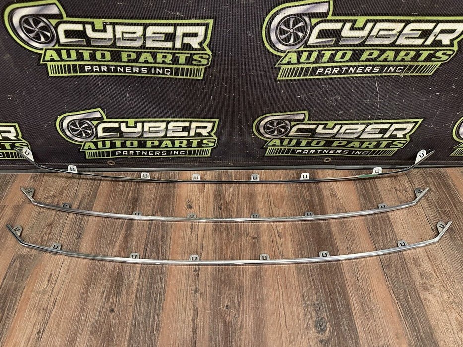 2017-19 FORD F250 F350 F450 LIMITED GRILLE TRIMS (3) OEM