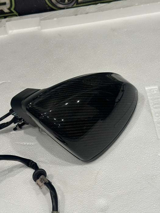 2017-2023 AUDI R8 CARBON FIBER DOOR MIRROR LEFT RIGHT PAIR OEM GENUINE