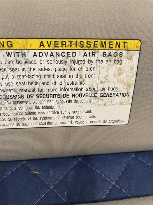 2014 TOYOTA PRIUS V LEFT RIGHT SUN VISORS SUNVISOR PAIR OEM~COSMETIC WEARS~