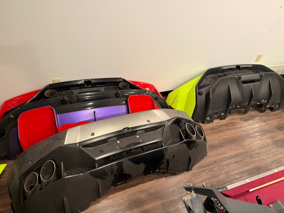 LAMBORGHINI HURACAN LP 610 EVO TECNICA REAR BUMPERS OEM GENUINE 2015 - 2024