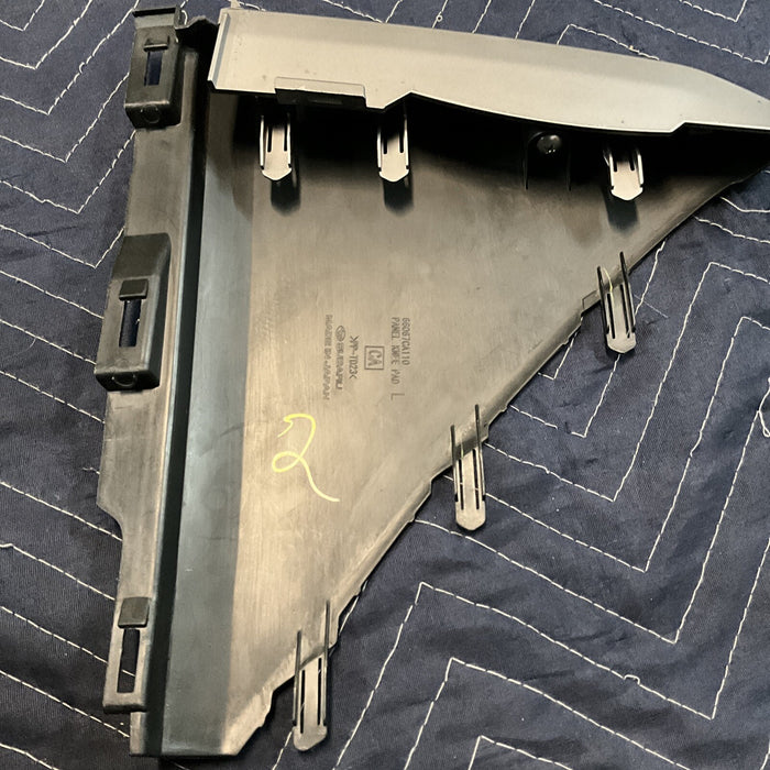 2017 SUBARU BRZ/FRS/86 PLASTIC KNEE PADS PANEL TRIM OEM 2018 2019