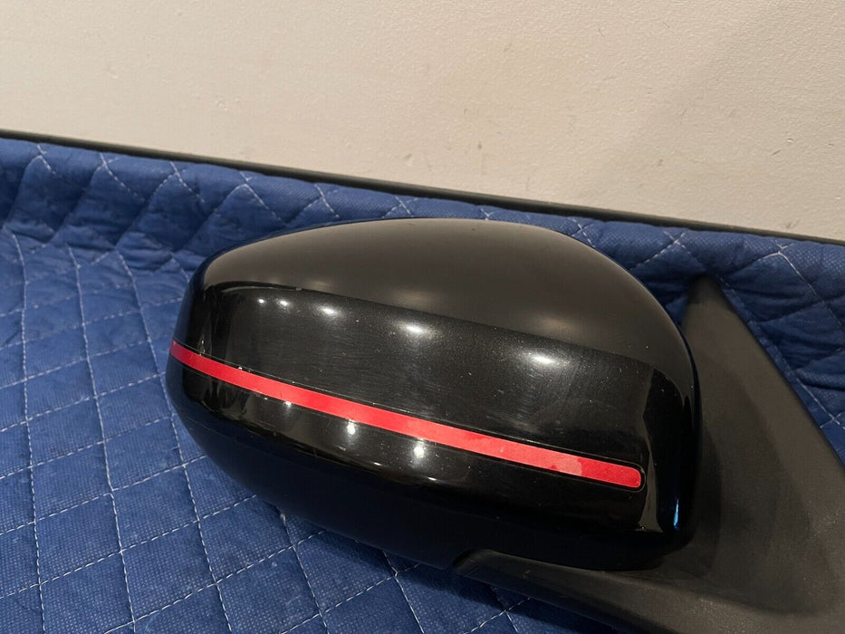 2015 NISSAN 370Z NISMO FRONT RIGHT DOOR MIRROR ACCENT STRIPE OEM L 77 *FADING*