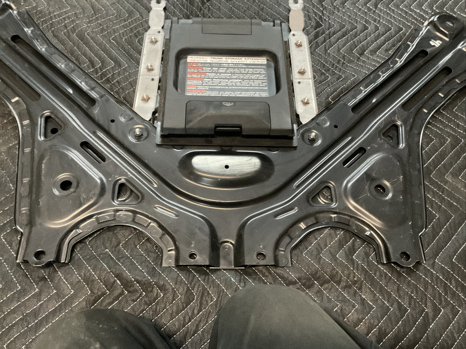 2015 LEXUS RC-F REAR BACK SEAT BRACE BRACKET W/TRUNK STORAGE EXTENSION OEM
