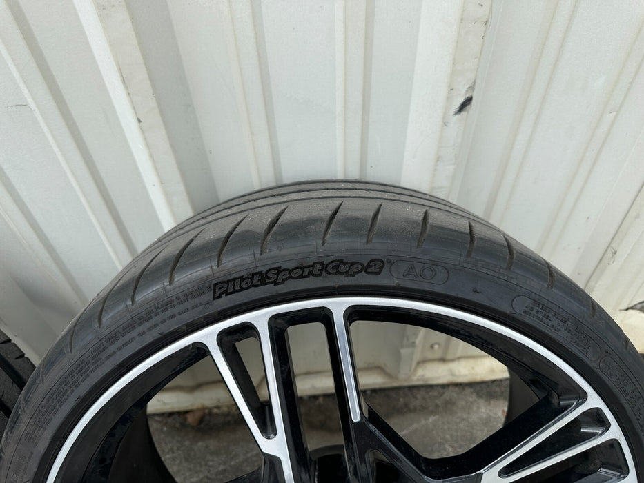 2021 AUDI R8 PERFORMANCE AWD FRONT WHEELS RIMS TIRES OEM GENEUINE 20X8.5