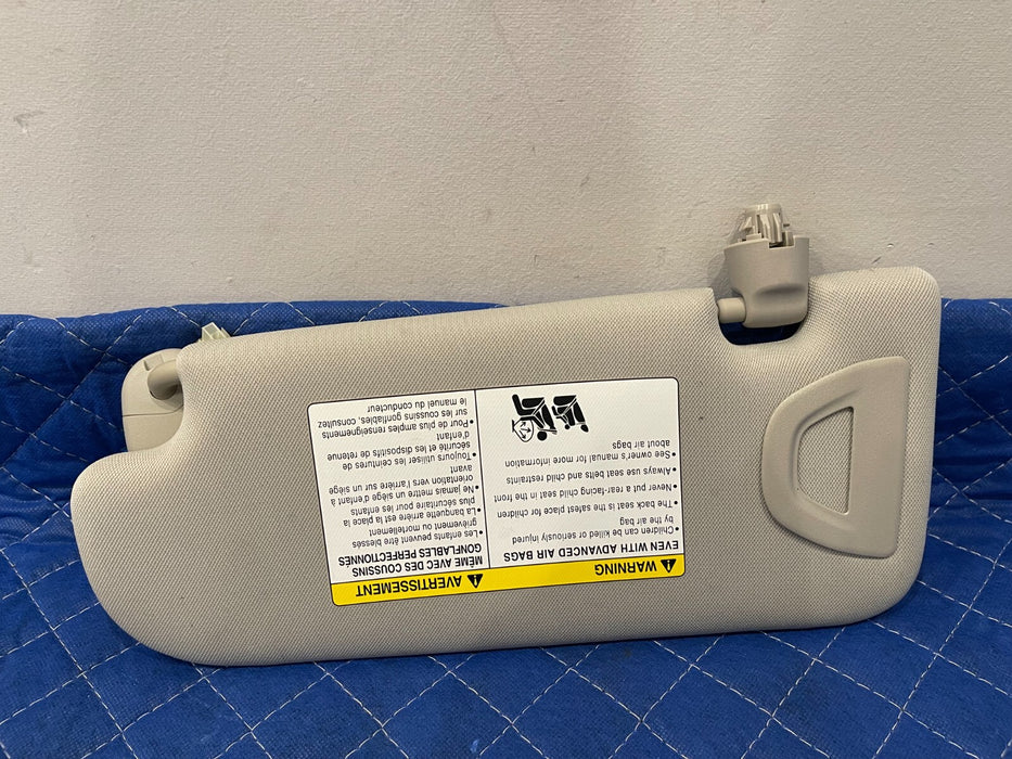 2017 INFINITI Q50 RED SPORT FRONT LEFT & RIGHT SUN BLOCKERS/ SUN VISORS OEM