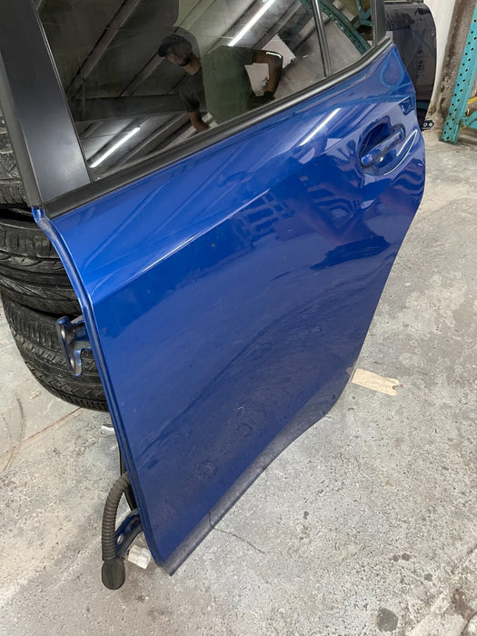 2015-2020 SUBARU WRX STI REAR LEFT DRIVER DOOR SHEEL OEM WORLD RALLY BLUE