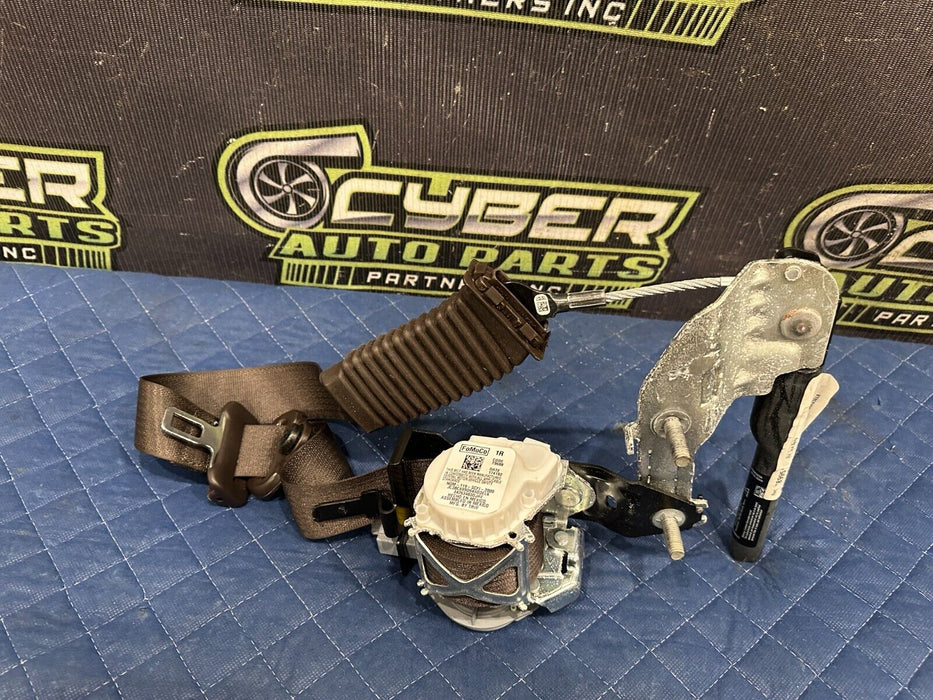 2018-2019 FORD F250 F350 F450 LIMITED BROWN FRONT PASSENGER RIGHT SEATBELT OEM