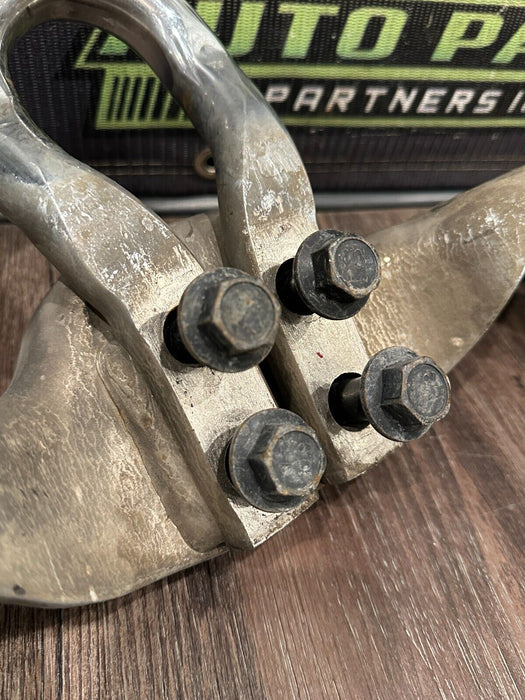 2017-21 FORD F250 F350 SUPERDUTY FRONT BUMPER LEFT & RIGHT TOW HOOKS OEM