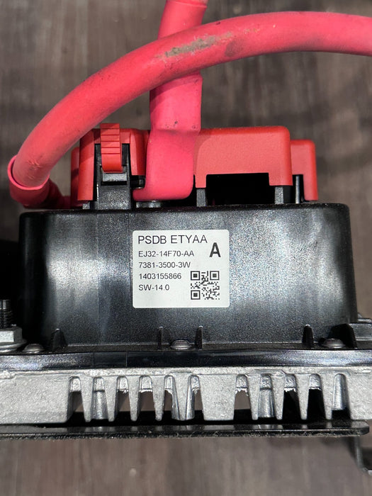 2015 JAGUAR F TYPE R ECU START STOP CHASIS CONTROL MODULE EJ32 14F70 AA