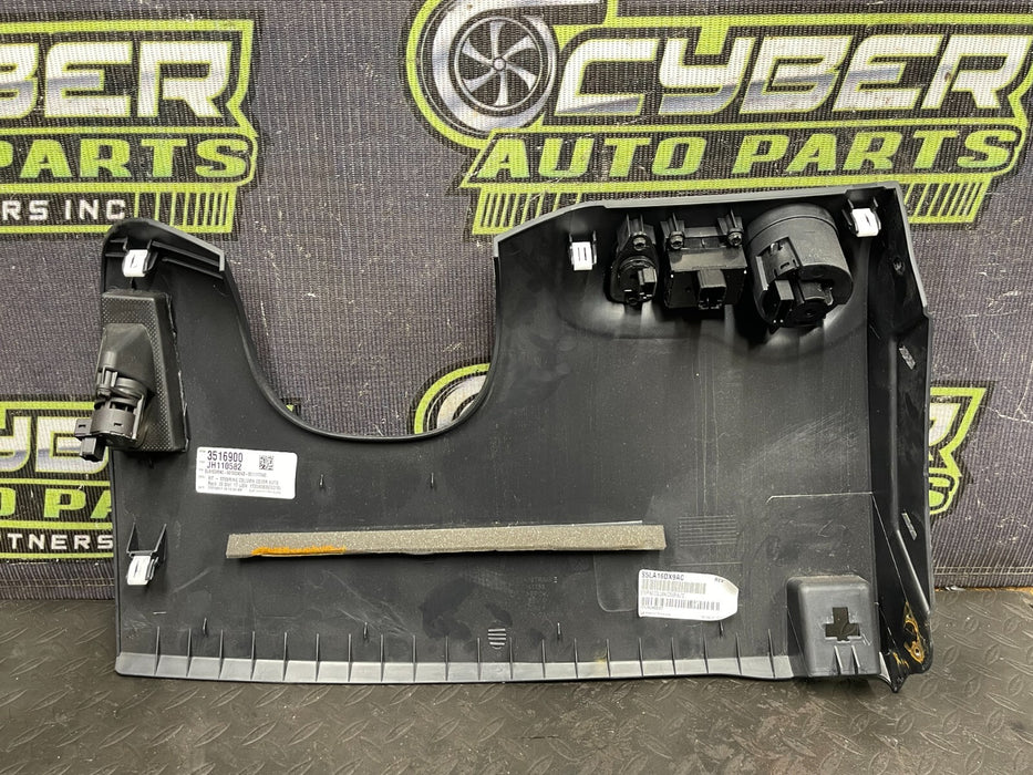 2018 DODGE CHALLENGER HELLCAT DRIVER LOWER KNEE TRIM PANEL OEM 2015-2021