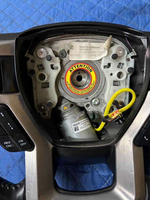 2019 FORD F350 F450 PLATINUM STEERING WHEEL ADAPTIVE CRUISE W/ STEERING ~READ~