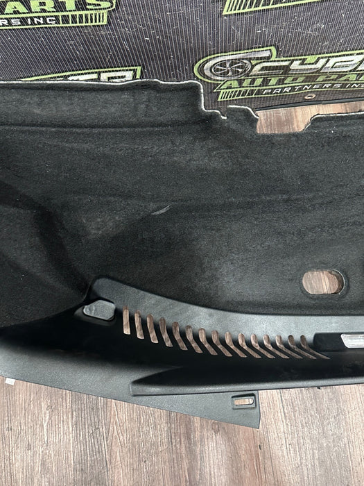 2015 JAGUAR F TYPE PASSENGER RIGHT TRUNK QUARTER PANEL TRIM OEM EX53 45422 BE8