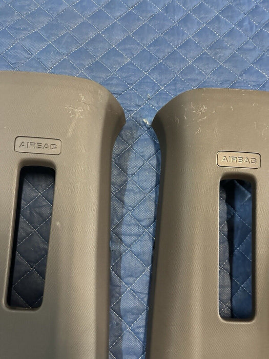 2018 FORD F250 F350 F450 KING RANCH UPPER LEFT RIGHT B PILLARS PAIR ~SCRATCHES~