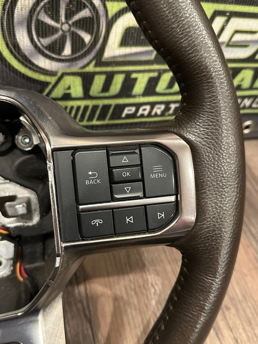 2023 2024 2025 FORD F250 F350 F450 STEERING WHEEL W ADAPTIVE/STEERING CC OEM