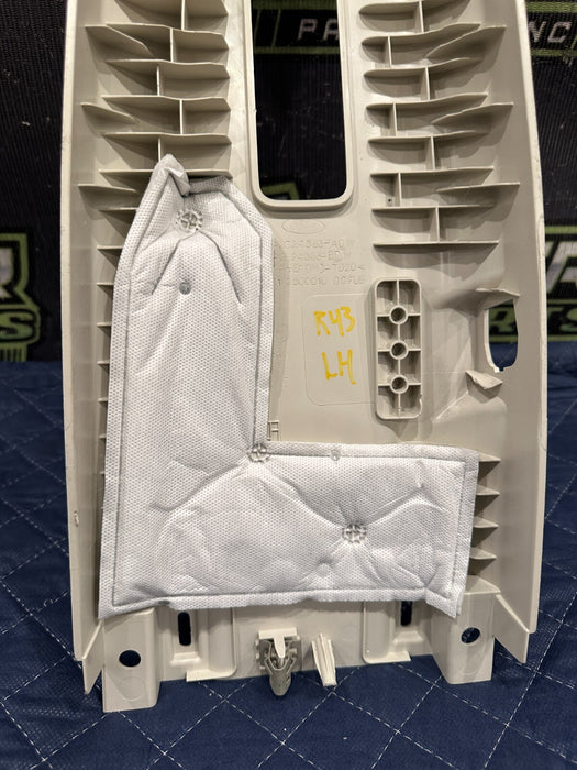 2020 FORD F250 F350 F450 LIMITED LEFT & RIGHT UPPER B PILLAR TRIMS ~SCRATCHES~