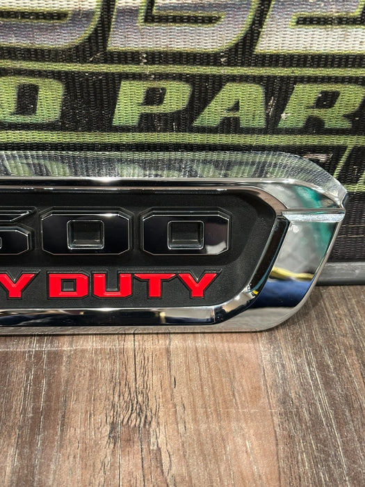 2022 DODGE RAM 3500 HEAVY DUTY RIGHT FENDER EMBLEM BADGE OEM