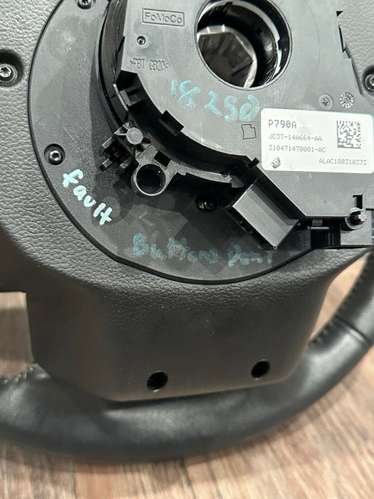 2017-2019 FORD F250 F350 F450 STEERING WHEEL W AD STEERING OEM *FAULT/PARTS ONLY