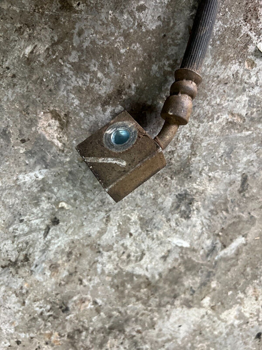 2016 2019 NISSAN TITAN XD FRONT DRIVER'S BRAKE CALIPER W/ BRAKE HOSE OEM