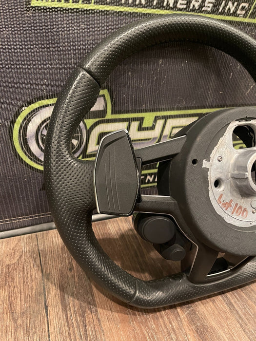 2017 2018 AUDI R8 PLUS STEERING WHEEL ASSEMBLY OEM GENUINE 20K MILES