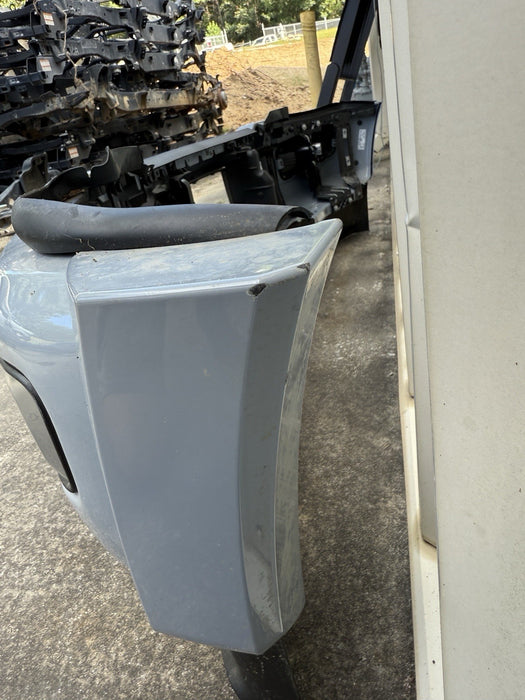 2023 2024 2025 FORD F450 PLATINUM FRONT BUMPER ASSEMBLY GLACIER GREY OEM