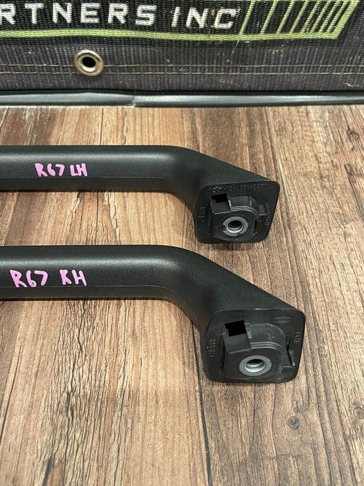 2021 FORD F350 F450 REAR LEFT & RIGHT INTERIOR B PILLAR GRAB HANDLES OEM