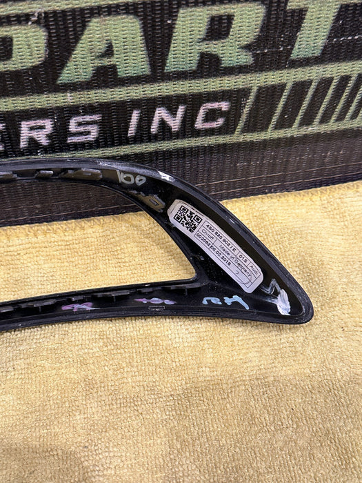 2017-18 AUDI R8 FRONT LEFT RIGHT DOOR PANEL CARBON FIBER TRIMS OEM