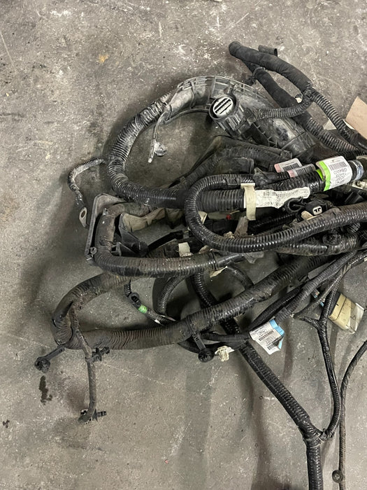 2018 FORD F250 LARIAT DRIVER FRAME WIRING HARNESS W CONNECTORS OEM