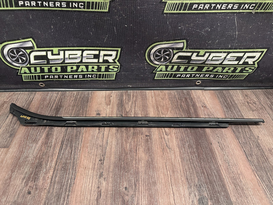 2017-2019 FORD F250 F350 F450 REAR LEFT RIGHT CHROME DOOR WINDOW BELT OEM