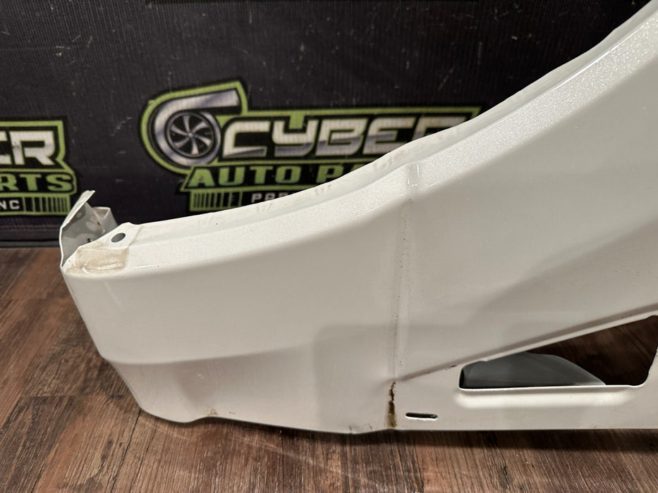 2023 2024 FORD F250 F350 FRONT LEFT FENDER OEM STAR WHITE (AZ) *DENTS*