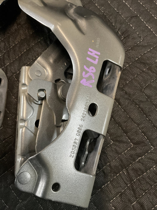 2018-2021 MERCEDES E63S AMG FRONT HOOD HINGE PAIR LH RH OEM 213 880 01 28