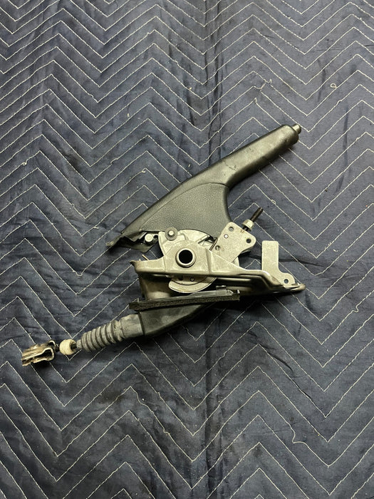 2009-2020 NISSAN 370Z NISMO LEATHER EMERGENCY E BRAKE HANDLE LEVER *SCRATCHES*
