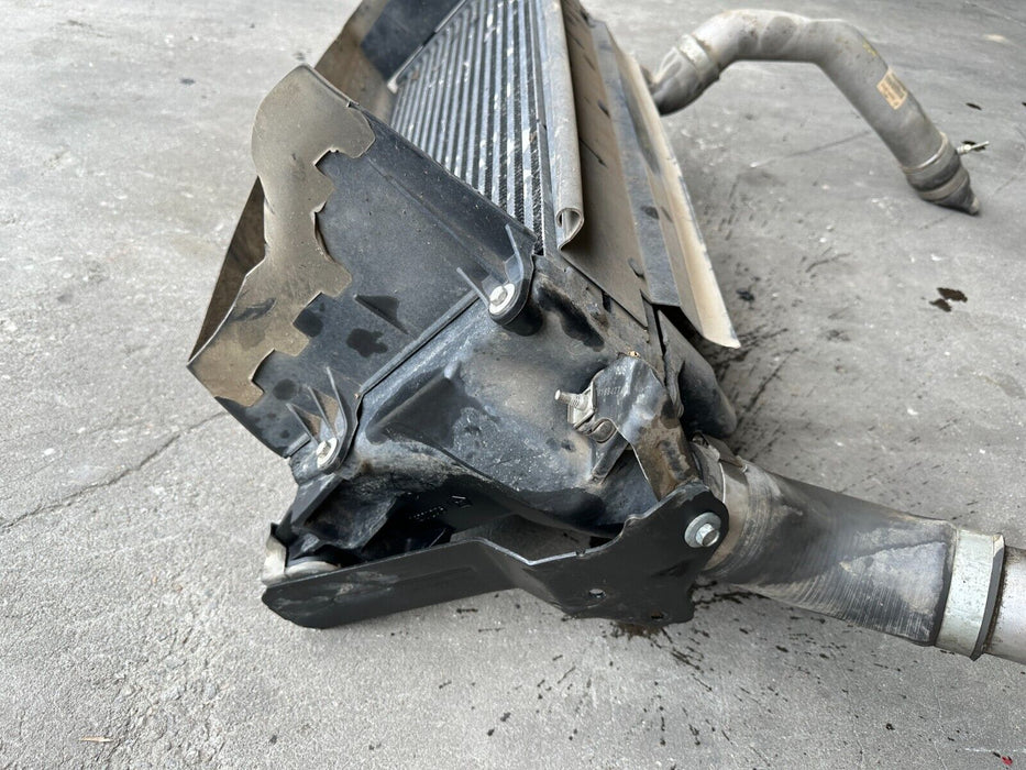 2017 RAM 2500 3500 DIESEL INTERCOOLER ASSEMBLY W/ COLD HOT SIDE PIPES OEM 14-18