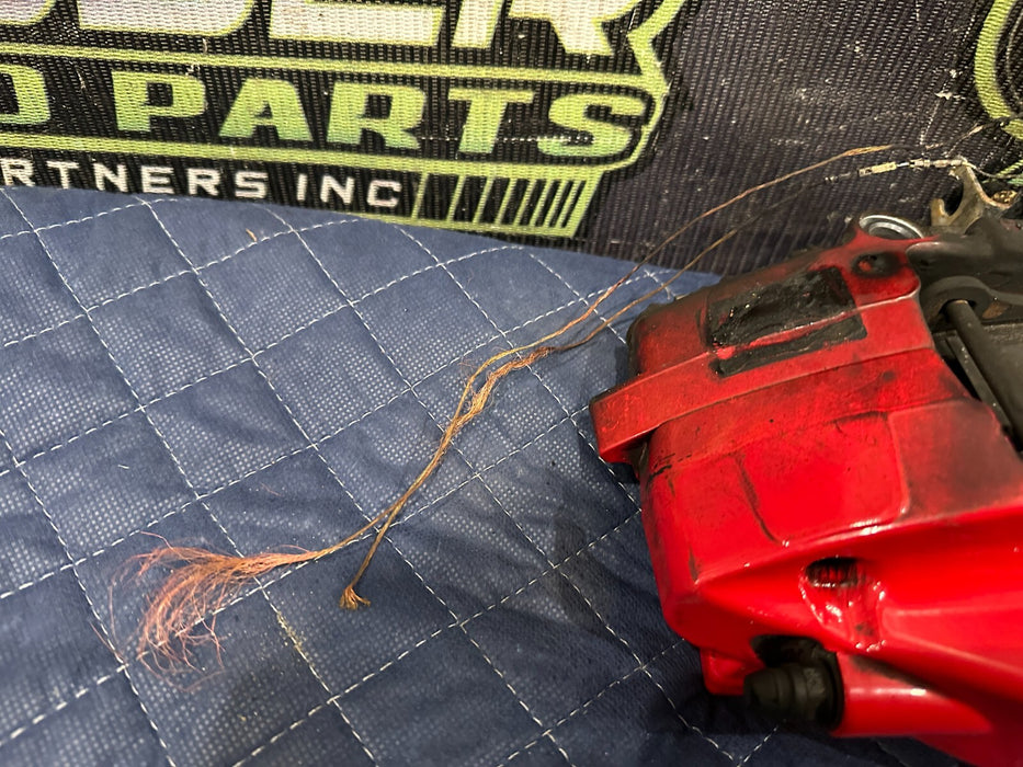 2021 AUDI R8 REAR LEFT RED CARBON CERAMIC BRAKE CALIPER OEM ~READ!!~