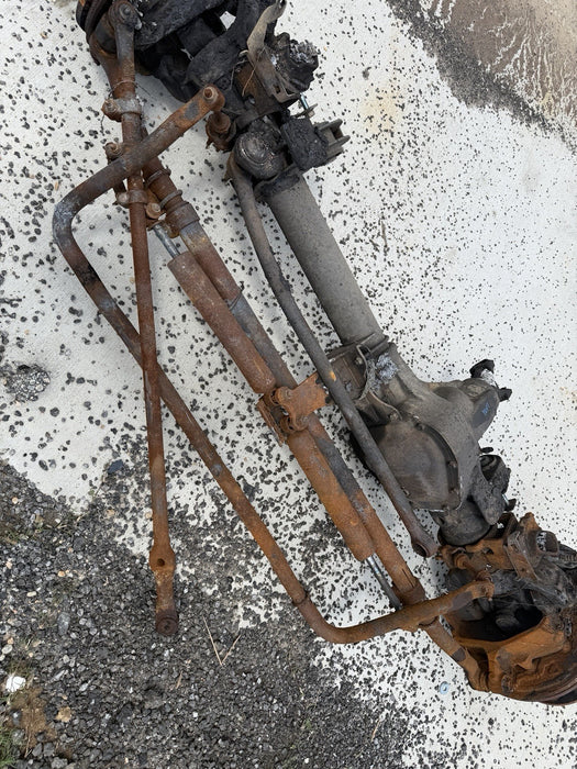 2017-2022 FORD F450 FRONT AXLE 4X4 ASSEMBLY 4.30 (4L) RATIO 62K MILES *FIRE*