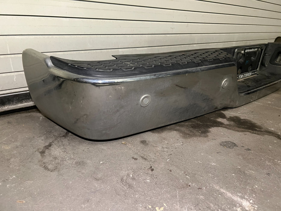 2017 RAM 2500 3500 LARAMIE CHROME REAR BUMPER W/ SENSORS OEM 2013-2018