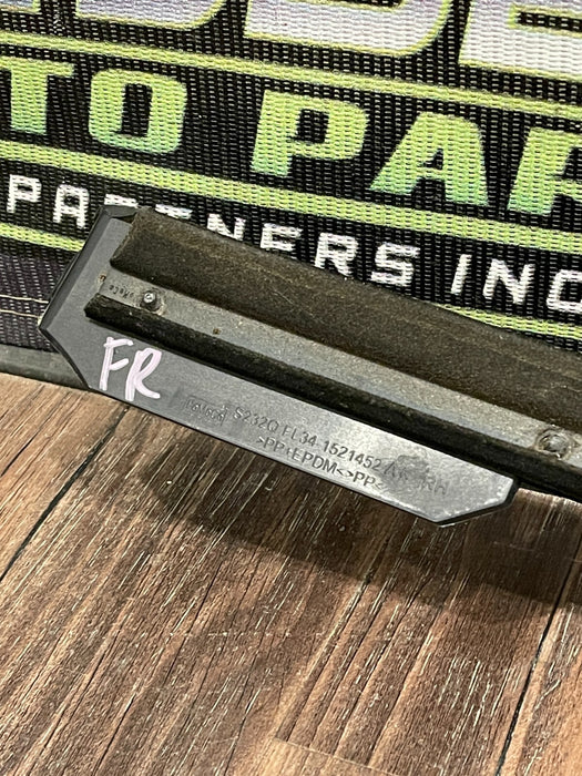 2017-2022 FORD F250 F350 F450 FRONT RIGHT DOOR WEATHER STRIP OEM *RESIDUE/READ*