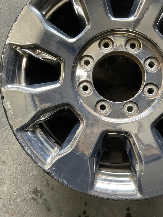 2017-2022 FORD F250 F350 KING RANCH OEM WHEEL RIM (1) 20X8 *CURBRASH*