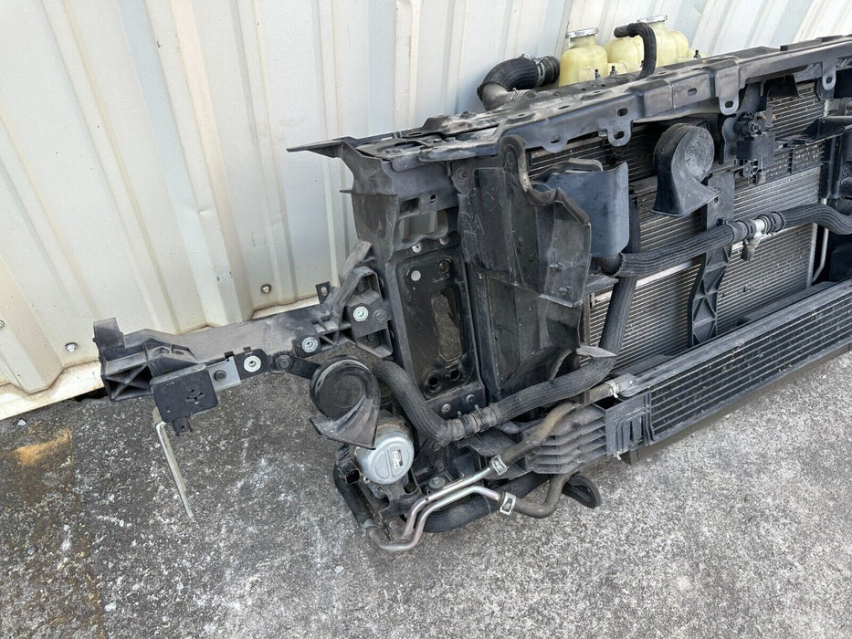 2017 INFINITI Q50 RED SPORT 400 3.0T RADIATOR SUPPORT COOLING ASSEMBLY CONDENSOR