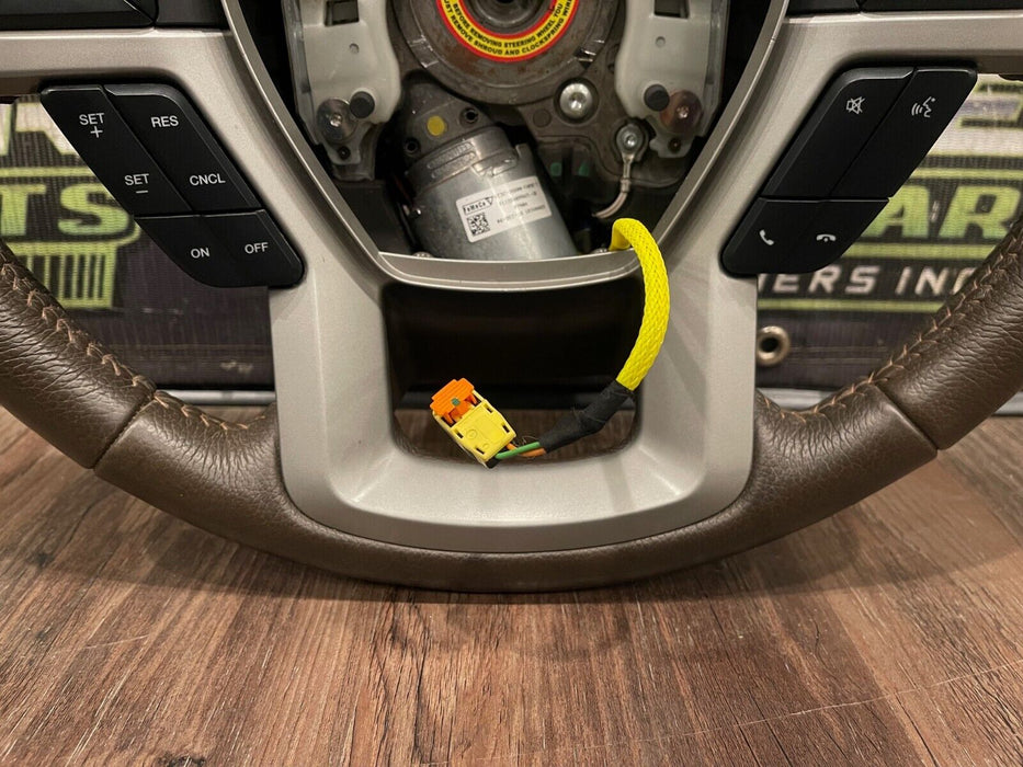 2017-2019 FORD F250 F350 F450 STEERING WHEEL OEM *ADAPTIVE STEERING FAULT* -READ