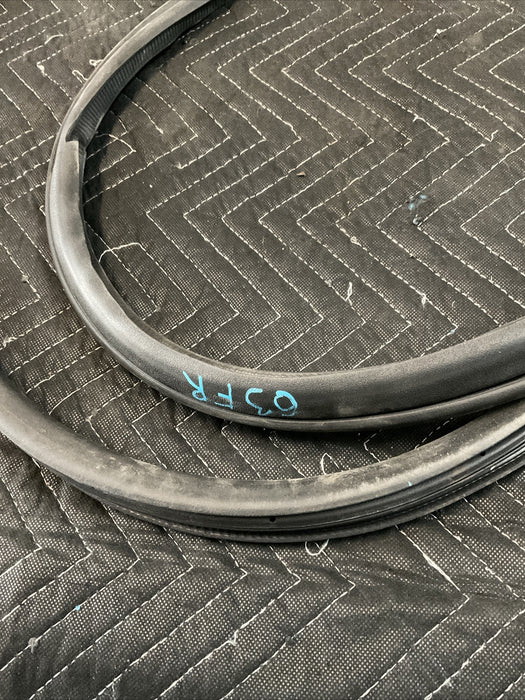 2016 NISSAN TITAN FRONT RIGHT PASSENGER DOOR SEAL WEATHER STRIP OEM