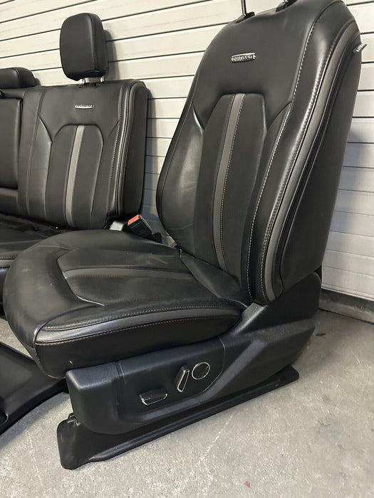 2020 2021 FORD F250 F350 F450 PLATINUM INTERIOR REAR SEATS DOOR PANELS OEM